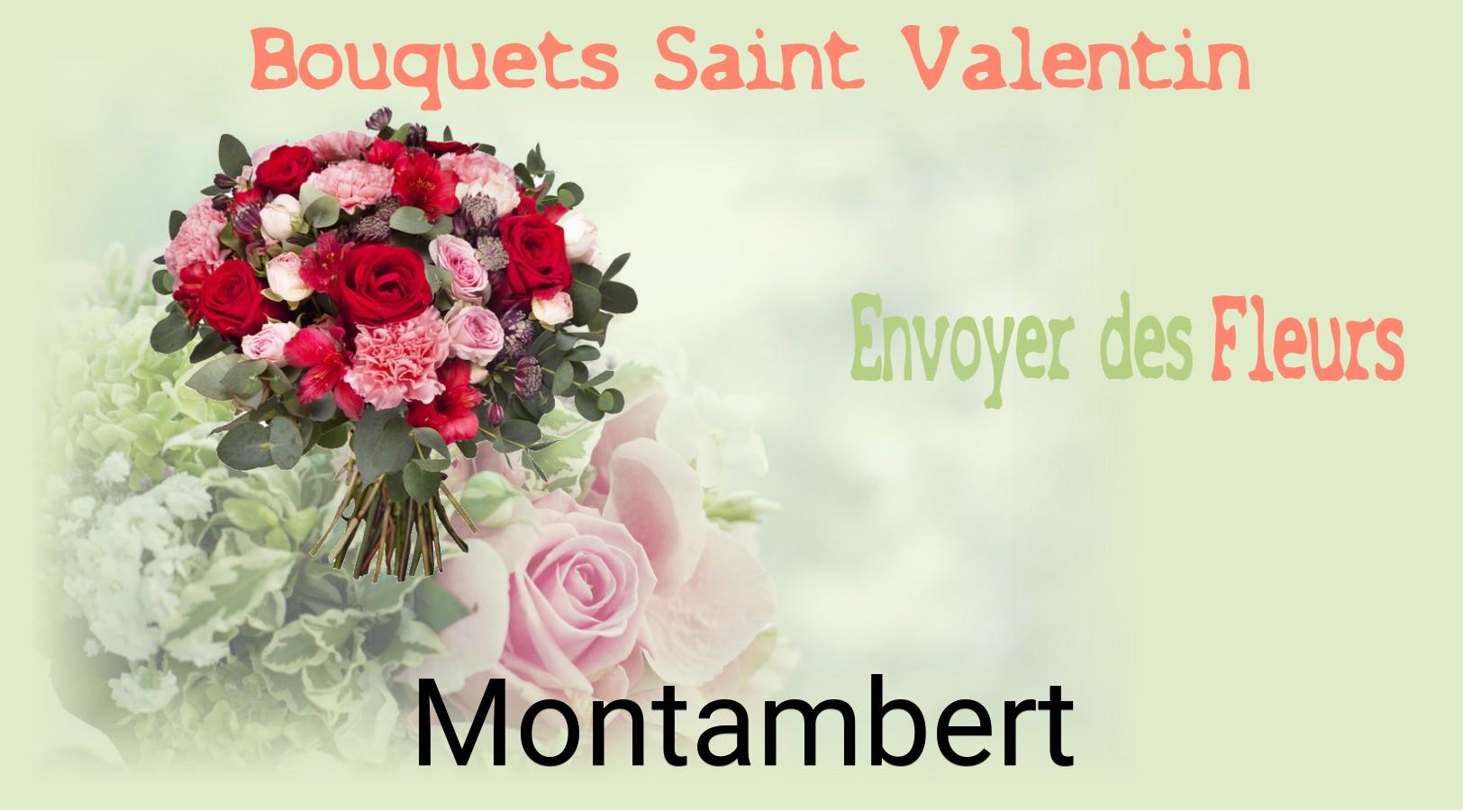Roses de Saint-Valentin livrées à Montambert